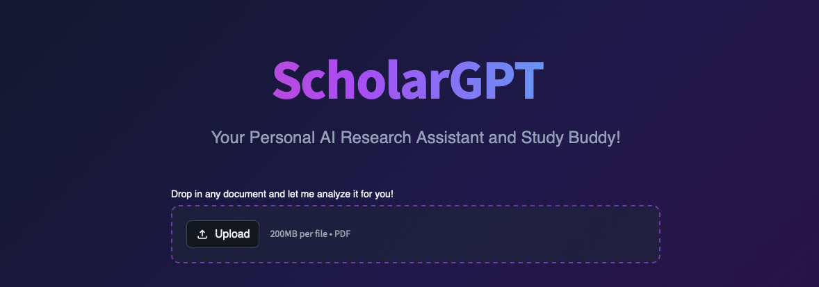 ScholarGPT